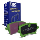 EBC 11 Audi A6 2.0 Turbo Greenstuff Rear Brake Pads thumbnail 3