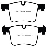 EBC 11+ BMW X3 2.0 Turbo (F25) Yellowstuff Front Brake Pads thumbnail 3