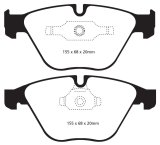 EBC 11+ BMW Z4 3.0 Twin Turbo iS (E89) Redstuff Front Brake Pads thumbnail 1