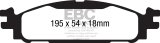EBC 11+ Ford Explorer 2.0 Turbo 2WD Ultimax2 Front Brake Pads thumbnail 6