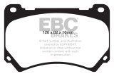 EBC 11+ Hyundai Equus 4.6 Yellowstuff Front Brake Pads thumbnail 6