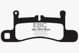 EBC 11+ Porsche Cayenne 3.0 Supercharged Hybrid Bluestuff Rear Brake Pads thumbnail 4