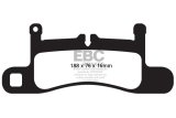 EBC 11+ Porsche Cayenne 3.0 Supercharged Hybrid Bluestuff Rear Brake Pads thumbnail 6
