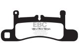 EBC 11+ Porsche Cayenne 3.0 Supercharged Hybrid Extra Duty Rear Brake Pads thumbnail 2