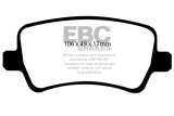 EBC 11+ Volvo S60 2.5 Turbo T5 (300mm Front Rotors) Redstuff Rear Brake Pads thumbnail 3
