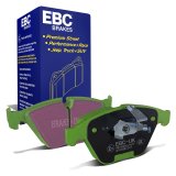 EBC 11-12 BMW 1M Coupe 3.0 Twin Turbo Greenstuff Front Brake Pads thumbnail 1