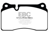 EBC 11-14 Audi TT RS 2.5 Turbo Yellowstuff Front Brake Pads thumbnail 7