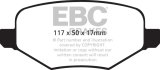 EBC 11-14 Ford Edge 2.0 Turbo Greenstuff Rear Brake Pads thumbnail 3