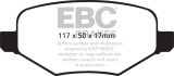 EBC 11-14 Ford Edge 2.0 Turbo Ultimax2 Rear Brake Pads thumbnail 5