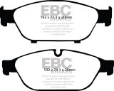 EBC 12+ Audi A6 Quattro 3.0 Supercharged Redstuff Front Brake Pads thumbnail 1