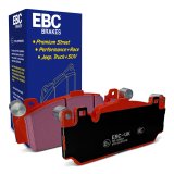 EBC 12+ BMW M5 4.4 Twin Turbo (F10) Redstuff Front Brake Pads thumbnail 1
