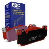EBC 12+ BMW M5 4.4 Twin Turbo (F10) Redstuff Front Brake Pads thumbnail 2