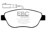 EBC 12+ Fiat 500 1.4 Turbo Abarth Redstuff Front Brake Pads thumbnail 5