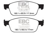 EBC 12+ Ford Focus 2.0 Turbo ST Yellowstuff Front Brake Pads thumbnail 6