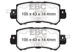 EBC 12+ Mazda CX-5 2 Greenstuff Rear Brake Pads thumbnail 5