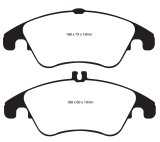EBC 12+ Mercedes-Benz C250 Coupe 1.8 Turbo Sport Edition Greenstuff Front Brake Pads thumbnail 1