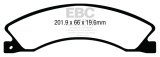 EBC 12+ Nissan NV 1500 Extra Duty Rear Brake Pads thumbnail 1