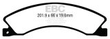 EBC 12+ Nissan NV 1500 Extra Duty Rear Brake Pads thumbnail 2