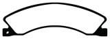 EBC 12+ Nissan NV 1500 Yellowstuff Rear Brake Pads thumbnail 7