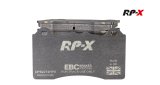 EBC Racing 01-04 Aston Martin Vanquish 5.9L (AP Racing Caliper) RP-X Front Brake Pads thumbnail 5