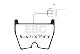 EBC Racing 2017+ Audi RS3 2.5L Turbo RP-X Front Brake Pads thumbnail 2