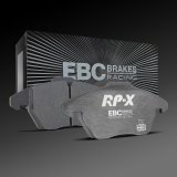 EBC Racing 13-14 Audi RS7 4.0L Twin Turbo (Cast Iron Rotors w/Round Weights) RP-X Front Brake Pads thumbnail 3