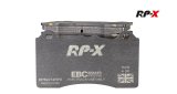 EBC Racing 13-16 Audi RS5 4.2L (Cast Iron Rotors) RP-X Rear Brake Pads thumbnail 1