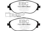 EBC Racing 2014+ Audi S3 2.0L Turbo RP-X Front Brake Pads thumbnail 3