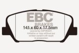 EBC 12-15 Hyundai Veloster 1.6 Turbo Redstuff Front Brake Pads thumbnail 3