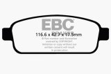 EBC 13+ Buick Encore 1.4 Turbo Greenstuff Rear Brake Pads thumbnail 5