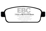 EBC 13+ Buick Encore 1.4 Turbo Ultimax2 Rear Brake Pads thumbnail 5