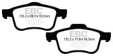 EBC 13+ Fiat 500L 1.4 Turbo Ultimax2 Front Brake Pads thumbnail 6