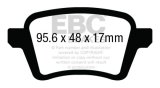 EBC 13+ Fiat 500L 1.4 Turbo Yellowstuff Rear Brake Pads thumbnail 7