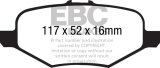 EBC 13+ Ford Explorer 3.5 Twin Turbo 4WD Extra Duty Rear Brake Pads thumbnail 2