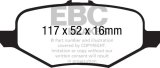 EBC 13+ Ford Explorer 3.5 Twin Turbo 4WD Extra Duty Rear Brake Pads thumbnail 3