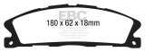 EBC 13+ Ford Explorer 3.5 Twin Turbo 4WD Ultimax2 Front Brake Pads thumbnail 4