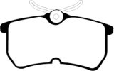 EBC 13+ Ford Fiesta 1.6 Turbo ST Greenstuff Rear Brake Pads thumbnail 5