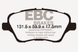 EBC 13+ Ford Fiesta 1.6 Turbo ST Redstuff Front Brake Pads thumbnail 3