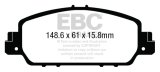 EBC 13+ Honda Accord Coupe 2.4 EX Ultimax2 Front Brake Pads thumbnail 5