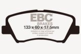 EBC 13+ Hyundai Elantra 1.8 Greenstuff Front Brake Pads thumbnail 3