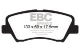 EBC 13+ Hyundai Elantra 1.8 Redstuff Front Brake Pads thumbnail 4