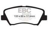 EBC 13+ Hyundai Elantra 1.8 Redstuff Front Brake Pads thumbnail 6