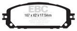 EBC 13+ Jeep Cherokee 3.2 Greenstuff Front Brake Pads thumbnail 3