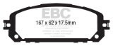 EBC 13+ Jeep Cherokee 3.2 Greenstuff Front Brake Pads thumbnail 4