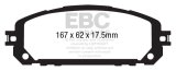EBC 13+ Jeep Cherokee 3.2 Greenstuff Front Brake Pads thumbnail 5