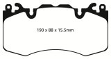 EBC 13+ Land Rover Range Rover 3.0 Supercharged Greenstuff Front Brake Pads thumbnail 1