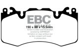 EBC 13+ Land Rover Range Rover 3.0 Supercharged Yellowstuff Front Brake Pads thumbnail 5