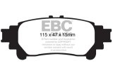 EBC 13+ Lexus GS350 3.5 RWD Greenstuff Rear Brake Pads thumbnail 3