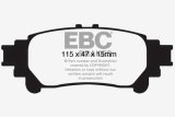 EBC 13+ Lexus GS350 3.5 RWD Redstuff Rear Brake Pads thumbnail 5