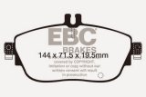 EBC 13+ Mercedes-Benz CLA250 2.0 Turbo Yellowstuff Front Brake Pads thumbnail 4